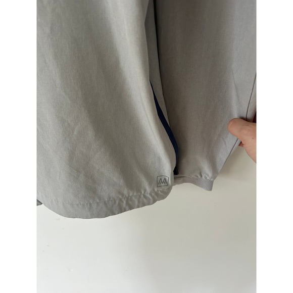 Mizzen + Main Hydrashift Full-Zip Hooded Windbreaker Jacket Size Medium - Picture 5 of 9